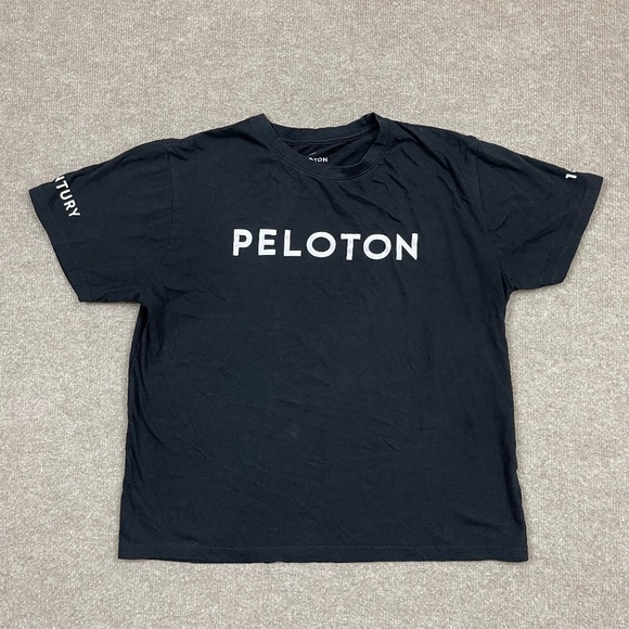 Peloton Tops - Peloton T Shirt Adult Medium Black (117)
